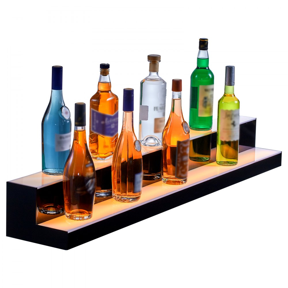 ok-2-48 - 48" LED Liquor Bottle Display Shelf with RF/App Control