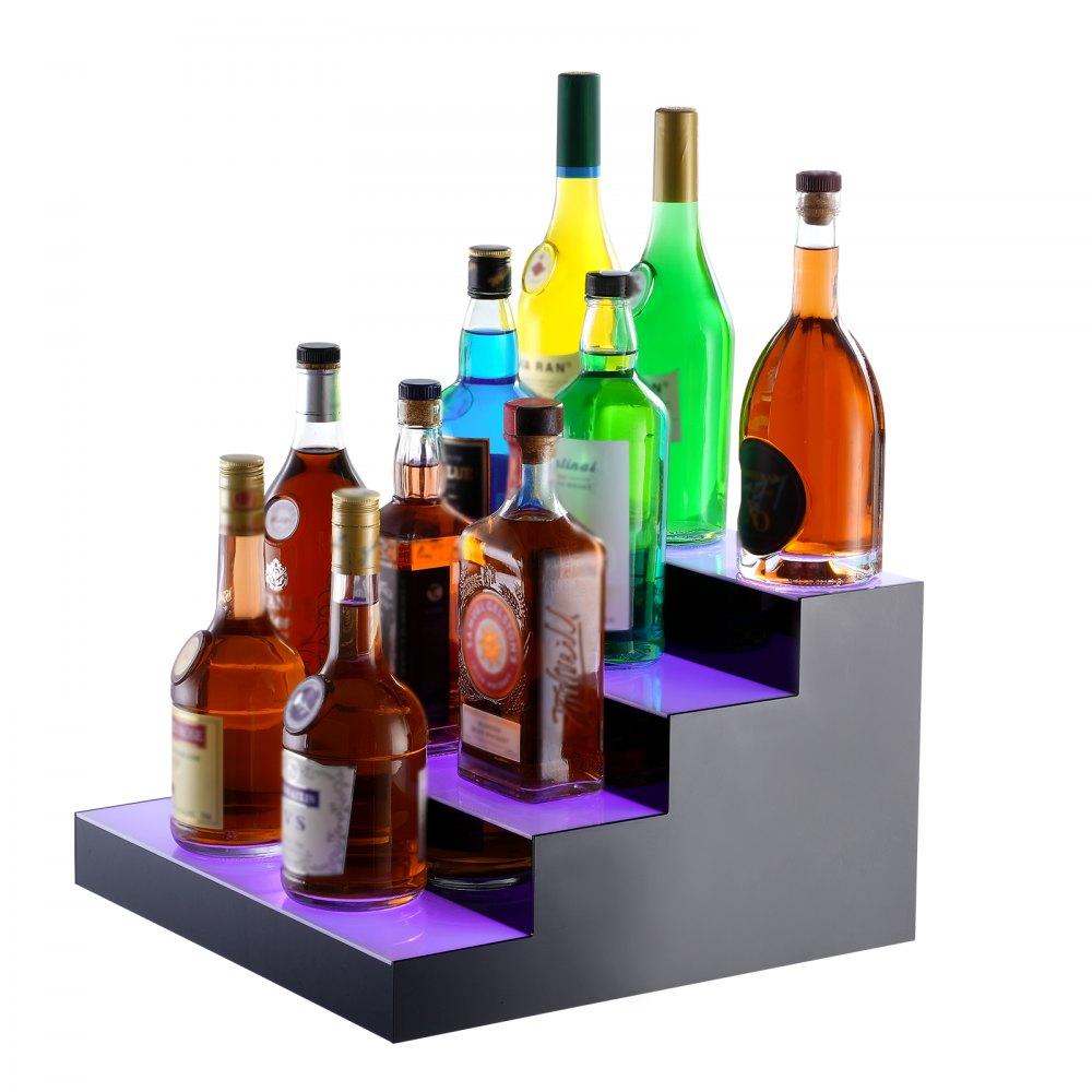 ok-4-16 - 16" LED Liquor Bottle Display Shelf with App Control