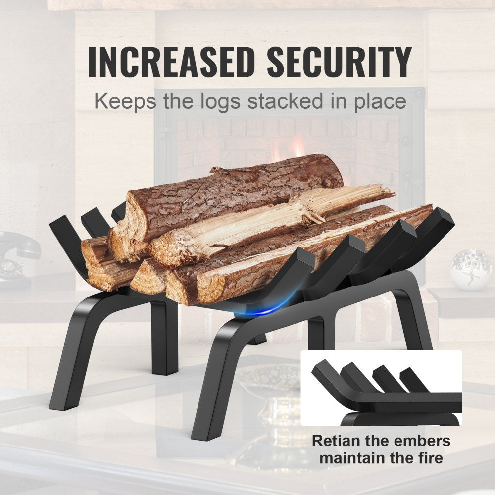 H230-A - 18" Heavy-Duty Steel Log Grate with 6 Support Legs