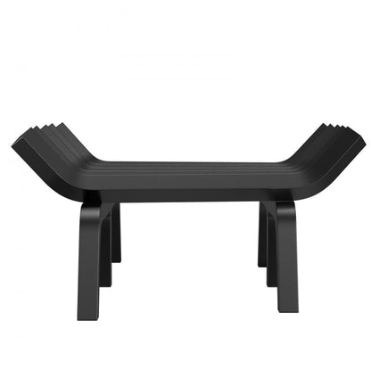 H230-B - 21" Heavy-Duty Black Steel Fireplace Log Grate