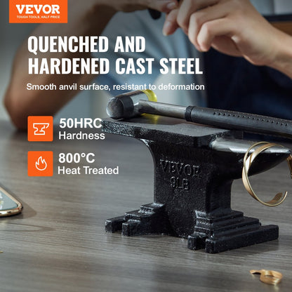 GZL9 - 8.82 lbs VEVOR Single Horn Anvil for Precision Metalwork