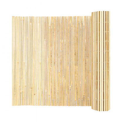 JA-A126F - 6ft Bamboo Privacy Screen with Rust-Proof Steel Wiring