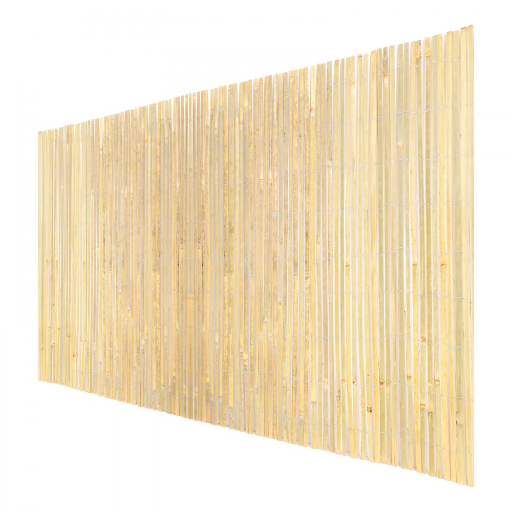 JA-A126F - 6ft Bamboo Privacy Screen with Rust-Proof Steel Wiring