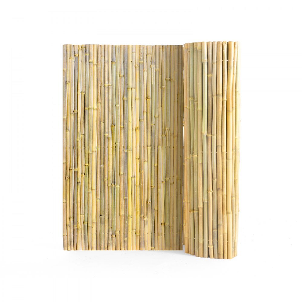 JA-A127B - Durable 100% Bamboo Rolled Fence for Privacy and Style