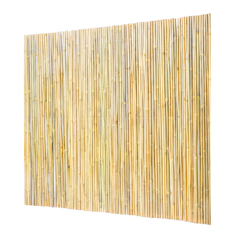 JA-A127C - 6ft Natural Bamboo Fence Panel for Private Outdoor Spaces