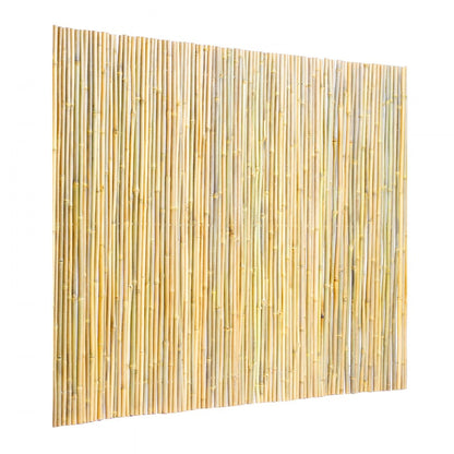 JA-A127C - 6ft Natural Bamboo Fence Panel for Private Outdoor Spaces