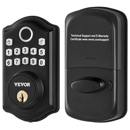 DS10Pro - Waterproof Fingerprint Door Lock with 300 Passcodes for Easy Access