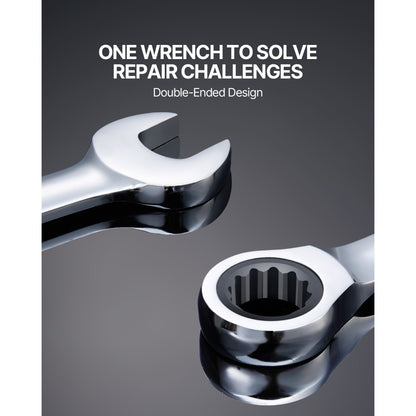 J0016H - 16-Piece Chrome Vanadium Wrench Set, 8mm to 24mm Range