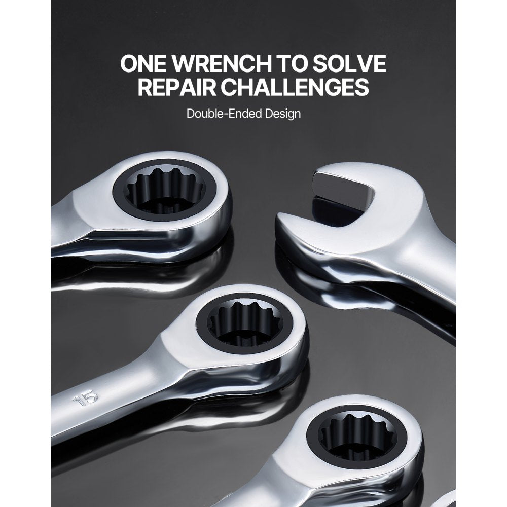 J008H - 8-Piece Metric Wrench Set for Efficient Automotive Repairs