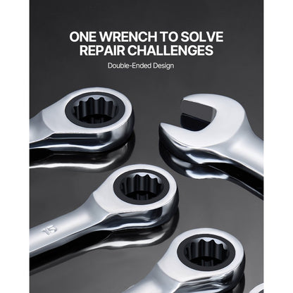 J008H - 8-Piece Metric Wrench Set for Efficient Automotive Repairs