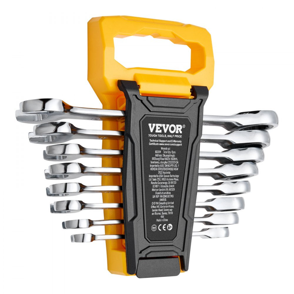 J008H - 8-Piece Metric Wrench Set for Efficient Automotive Repairs