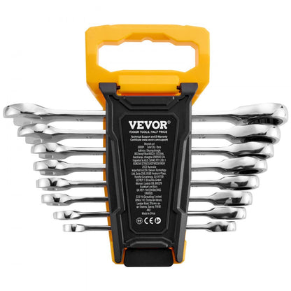 J008H - 8-Piece Metric Wrench Set for Efficient Automotive Repairs