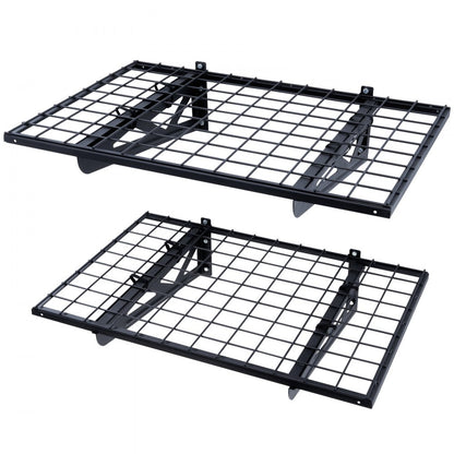 ML2436 - Heavy Duty Wall Mounted Shelving, 250 lbs Capacity, Metal