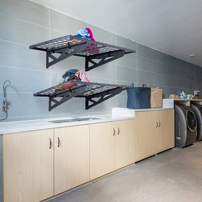 ML2448 - Metal Garage Wall Shelving, 251 lbs Capacity, Easy Installation
