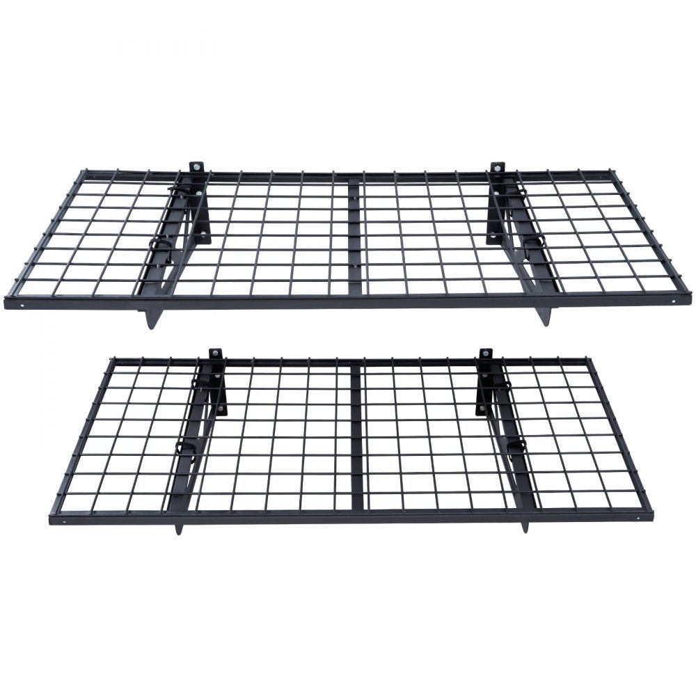 ML2448 - Metal Garage Wall Shelving, 251 lbs Capacity, Easy Installation