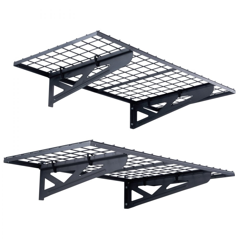 ML2448 - Metal Garage Wall Shelving, 251 lbs Capacity, Easy Installation