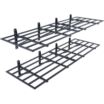 HL2472 - Heavy-Duty Metal Wall Shelving for 800 lbs Storage