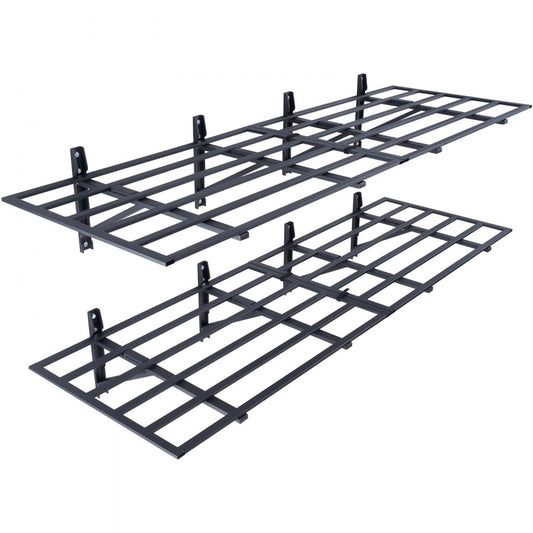 HL2472 - Heavy-Duty Metal Wall Shelving for 800 lbs Storage