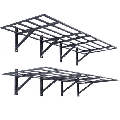 HL2472 - Heavy-Duty Metal Wall Shelving for 800 lbs Storage