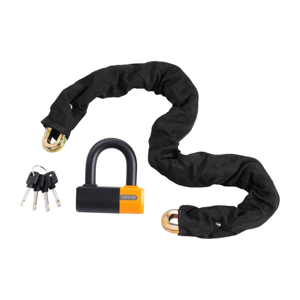 82820 - 100cm VEVOR Heavy-Duty Bike Chain Lock for Enhanced Security