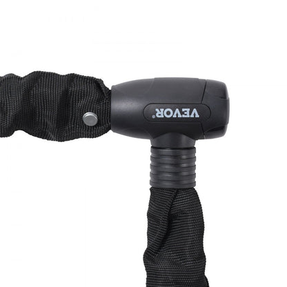 85911 - 120cm VEVOR Heavy-Duty Bicycle Chain Lock for Maximum Security