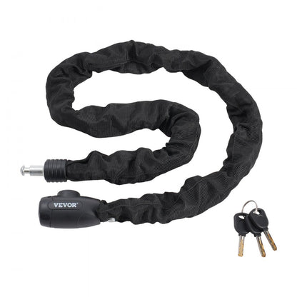 85911 - 120cm VEVOR Heavy-Duty Bicycle Chain Lock for Maximum Security