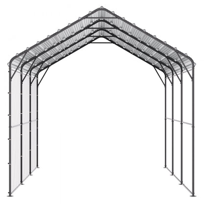 KD-TPQC-005-10x15ft - Heavy-Duty 10x15ft Carport with Q195 Steel Frame