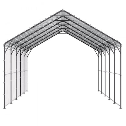 KD-TPQC-007-13x26ft - Durable 13x26ft Heavy-Duty Steel Carport Shelter