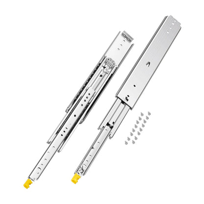 7601Z-20 - Heavy-Duty Steel Drawer Slides, 18-60 in Full Extension, 500 lbs Capacity