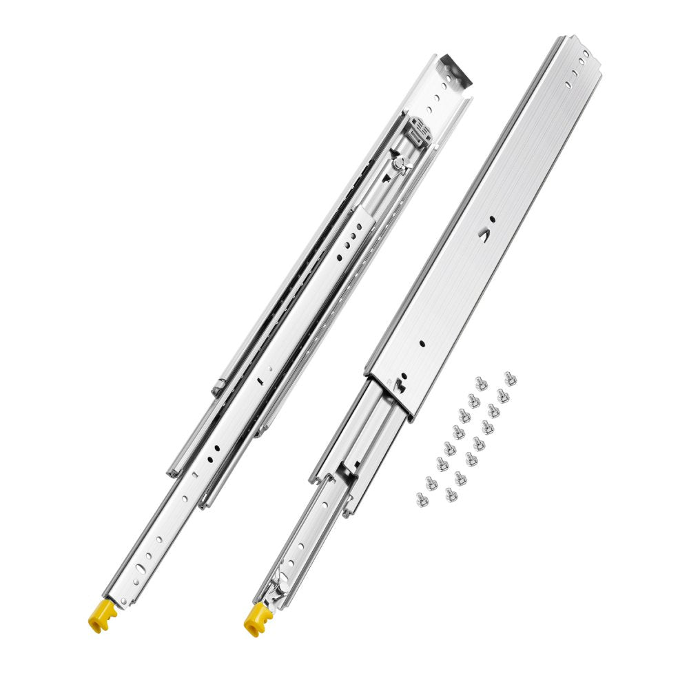 7601Z-28" - Durable Steel Soft-Close Drawer Slides, 29" x 3" Capacity