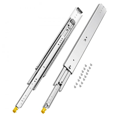 7601Z-28" - Durable Steel Soft-Close Drawer Slides, 29" x 3" Capacity