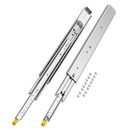 7601Z-30 - Heavy-Duty 31in Steel Drawer Slides, Full Extension, 500lbs Capacity