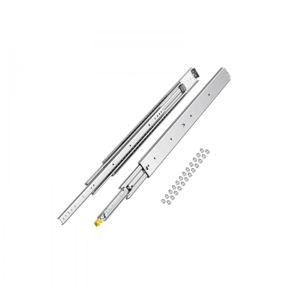 7601/7601Z-36" - Heavy-Duty Full Extension Drawer Slides, 500lbs Capacity