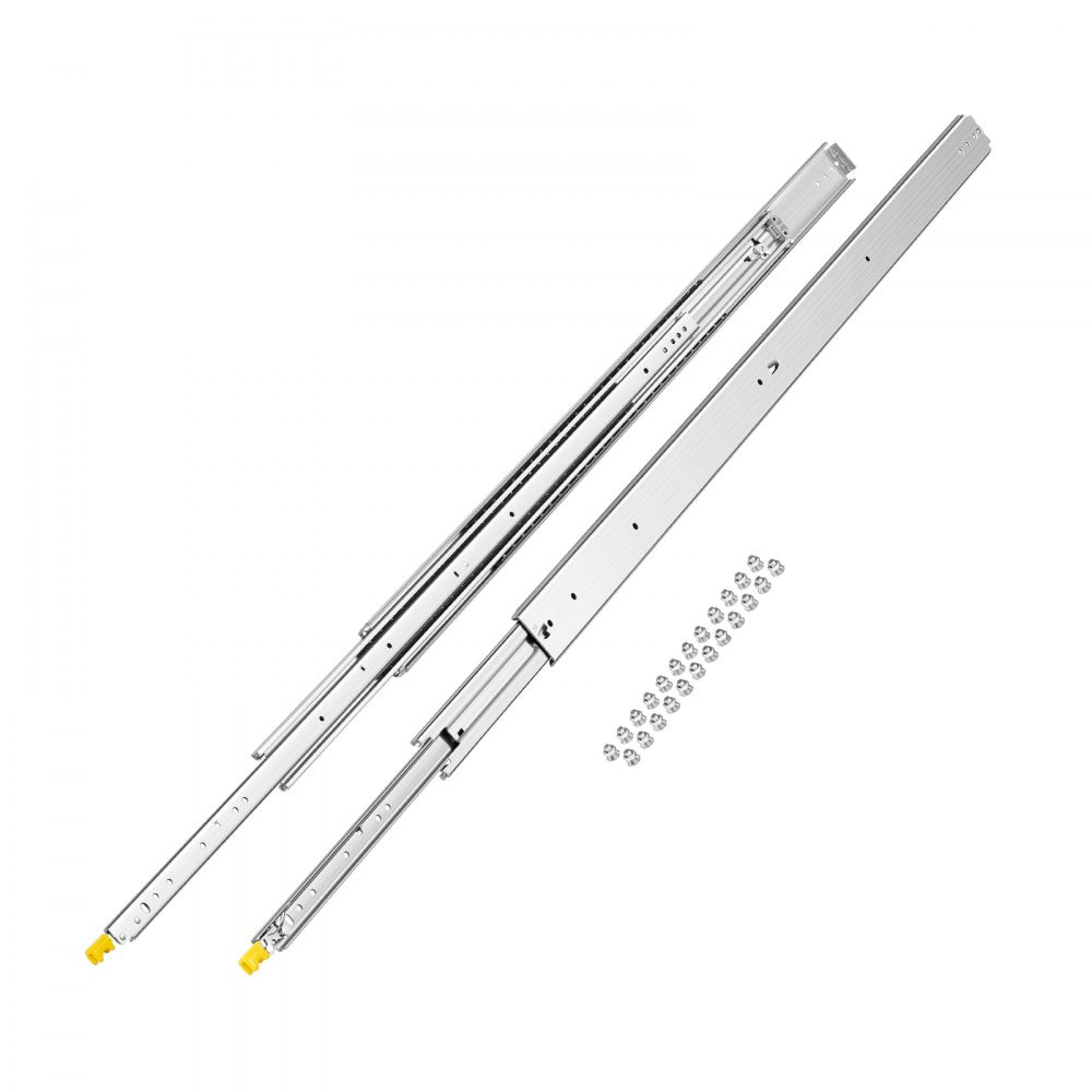 7601Z-56" - Heavy-Duty 18-60" Steel Drawer Slides with Full Extension