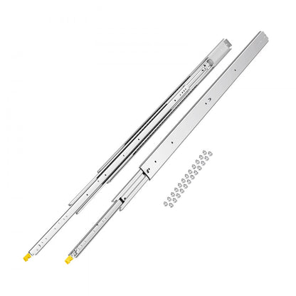 7601Z-56" - Heavy-Duty 18-60" Steel Drawer Slides with Full Extension