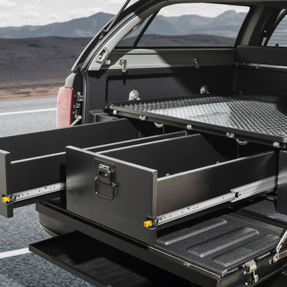 7601/7601Z-60" - Heavy-Duty 61" Steel Drawer Slides, 500 lbs Capacity