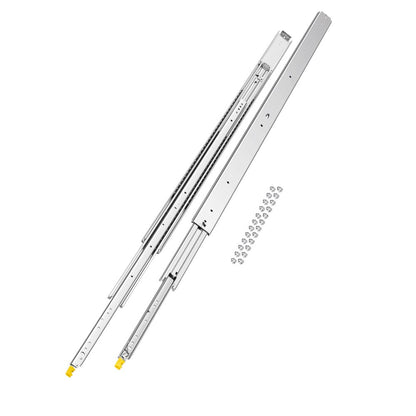 7601Z-60 - 3 in Steel Drawer Slides, 500 lbs Capacity, Full Extension