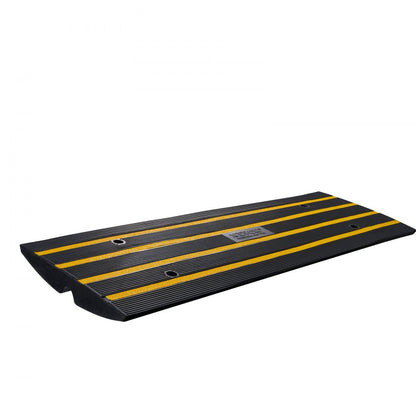 C03 - Heavy-Duty Rubber Curb Ramp, Non-Slip, Supports 33,069 lbs