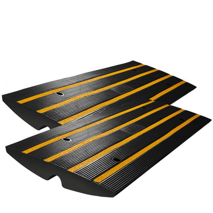 C02 - VEVOR Durable Rubber Curb Ramp 48.1" L for Heavy Vehicles