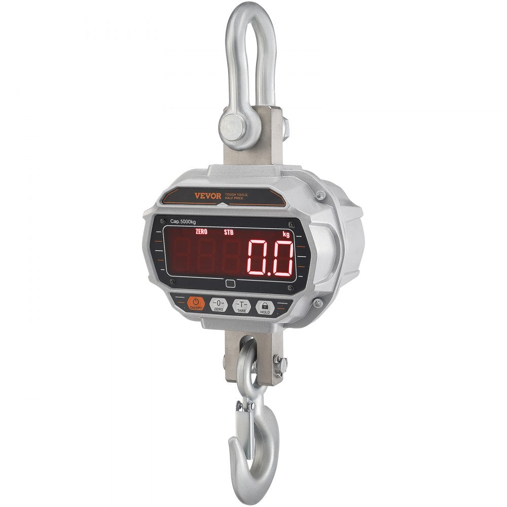 OCS-D - Heavy Duty 11000 lb VEVOR Digital Crane Scale with Precision Measurement