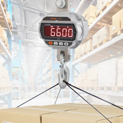 OCS-D - Heavy-Duty Digital Crane Scale, 6600 lb Capacity, Remote Control
