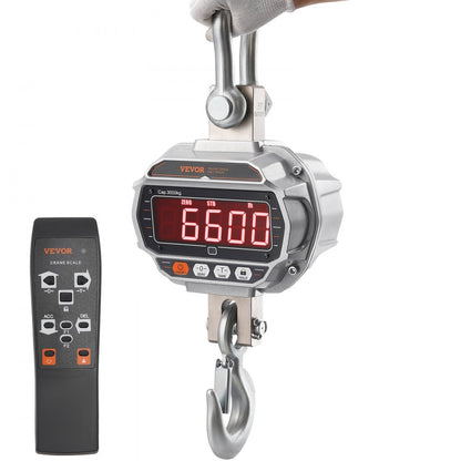 OCS-D - Heavy-Duty Digital Crane Scale, 6600 lb Capacity, Remote Control