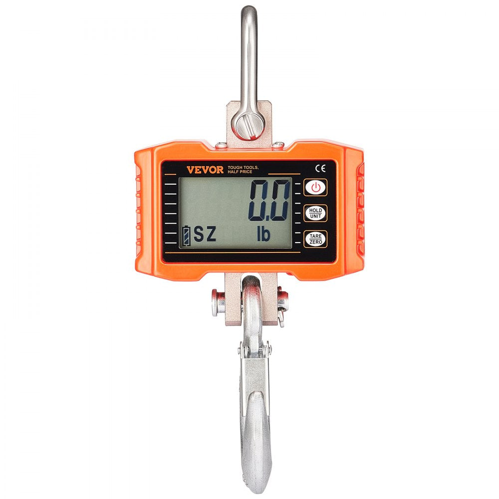 OCS-S - Heavy-Duty Digital Crane Scale, 2200 lbs Capacity, Infrared Remote