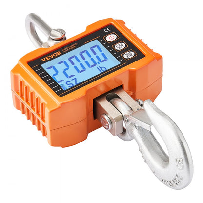 OCS-S - Heavy-Duty Digital Crane Scale, 2200 lbs Capacity, Infrared Remote