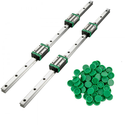 010849176574 - 1700mm HSR20 Linear Rail Kit with Bearing Blocks