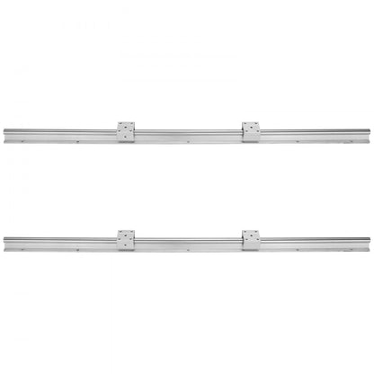 SBR12-C 1000L - High-Carbon Steel 39.4" Linear Guide Rails for CNC
