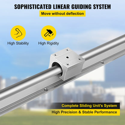010482365800 - 1500mm SBR16 Linear Rail Kit with Durable Bearing Blocks