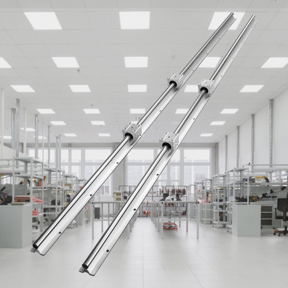 SBR16-C 1500L - 59" High-Carbon Steel Linear Guide Rail Set