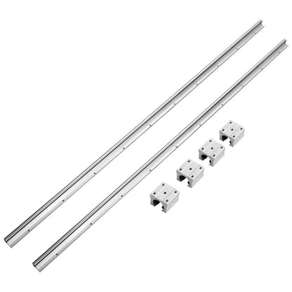 SBR16-C 1500L - 59" High-Carbon Steel Linear Guide Rail Set