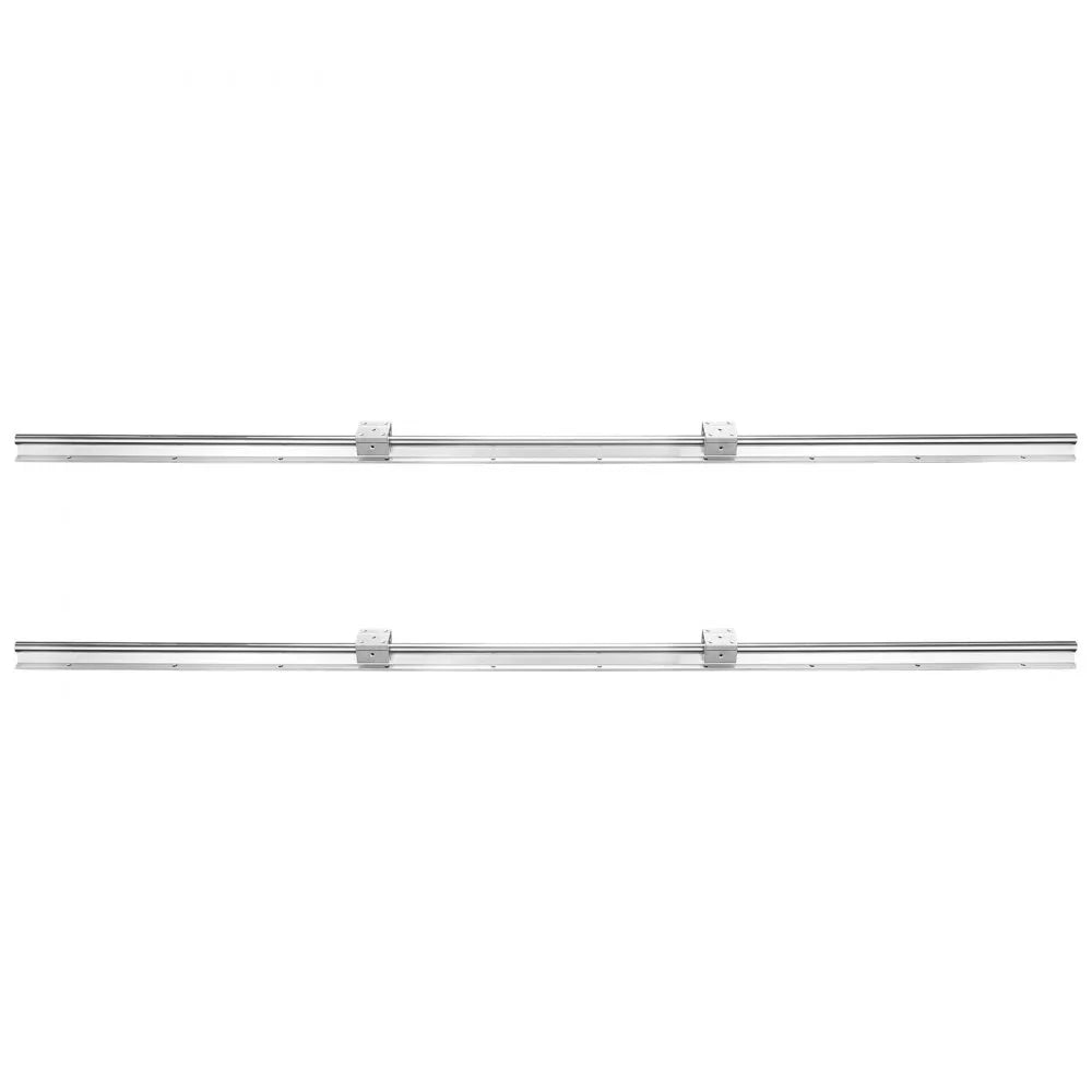 SBR16-C 1500L - 59" High-Carbon Steel Linear Guide Rail Set